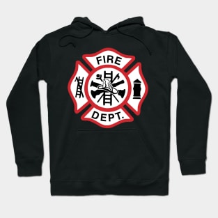 Firefighter Maltese Cross - Firefighter Gifts for Families Hoodie